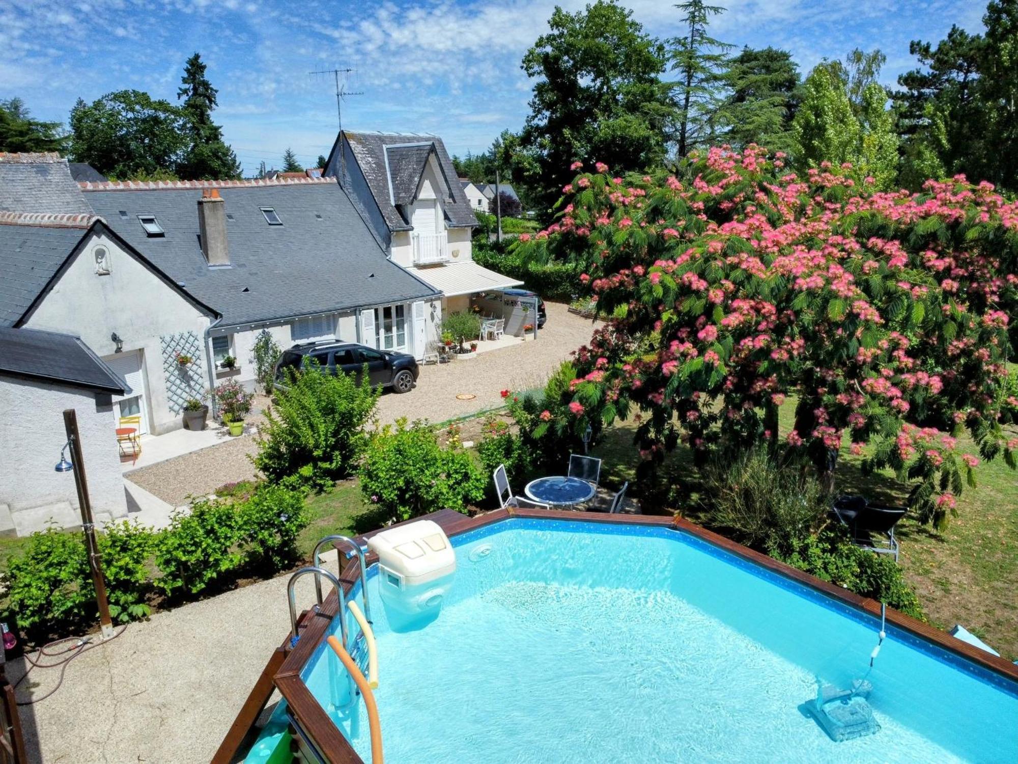 Le Jardin De Josseline Hotel Amboise Luaran gambar