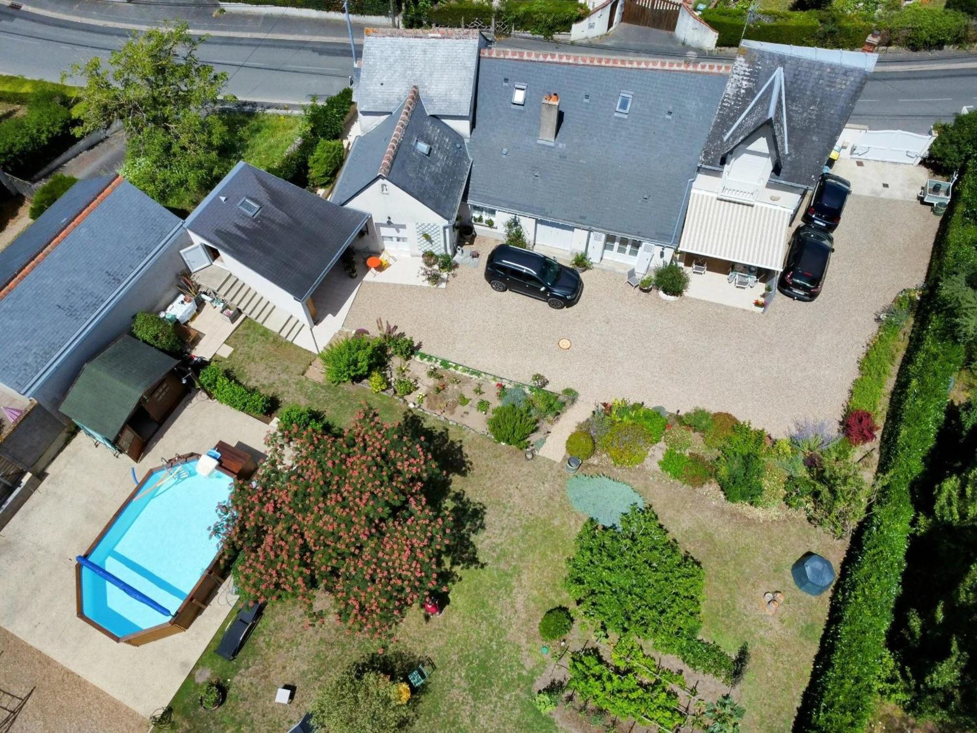 Le Jardin De Josseline Hotel Amboise Luaran gambar